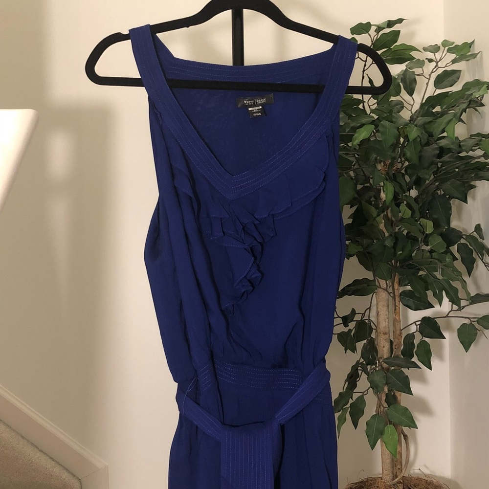 WHBM Pretty Royal Blue Dress